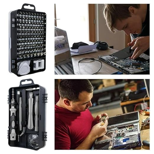 115-in-1 Screwdriver Set – Magnetic Precision Tool Kit